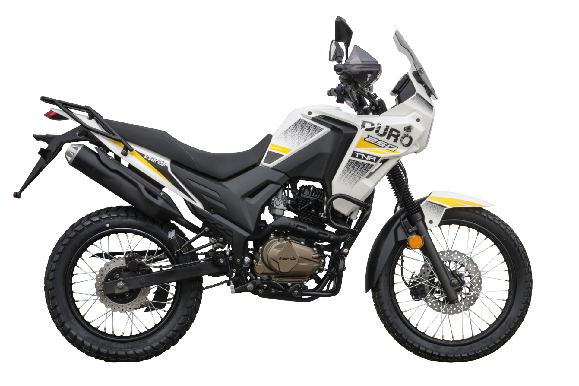 DURO 250 TNR BLANCA LATERAL SIN SOMBRA